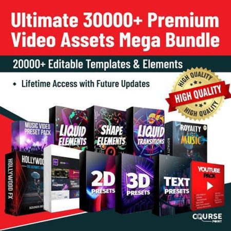 30,000+ Premium Video Assets Mega Bundle
