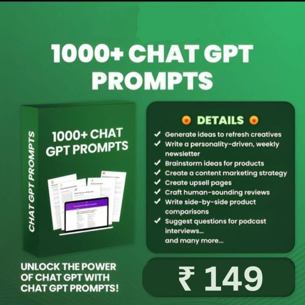 1000+ ChatGPT Writing Prompts